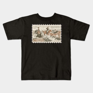 Charles M Russel Stamp Kids T-Shirt